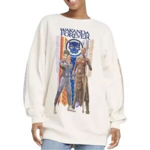 Black Panther Wakanda Forever Graphic Sweatshirt